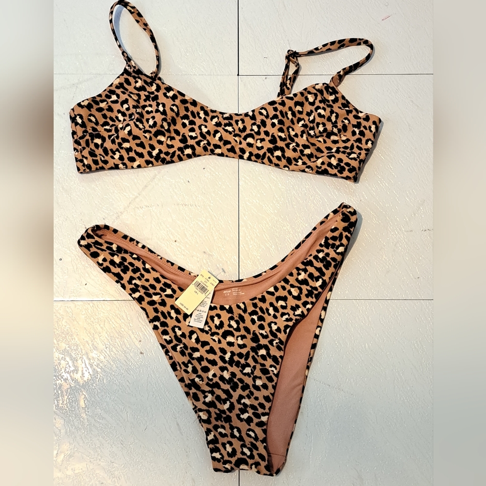 Aerie Cheetah Bikini set